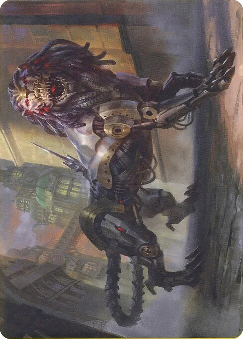 Lesser Masticore // Lesser Masticore, carta Magic di tipo Card // Card illustrata da Wisnu Tan