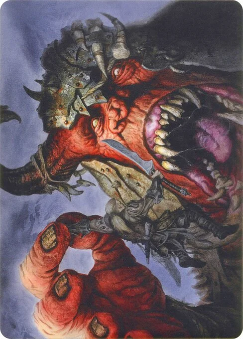 Ravenous Giant // Ravenous Giant, carta Magic di tipo Card // Card illustrata da Milivoj Ćeran
