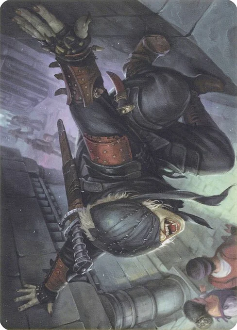 Throatseeker // Throatseeker, carta Magic di tipo Card // Card illustrata da Dmitry Burmak