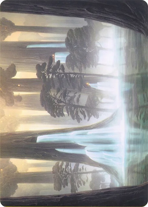 Waterlogged Grove // Waterlogged Grove, carta Magic di tipo Card // Card illustrata da John Avon
