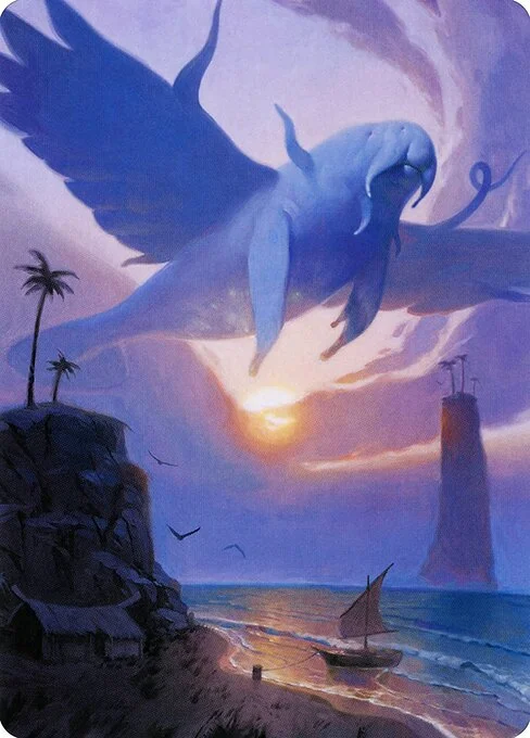 Aeromoeba // Aeromoeba, carta Magic di tipo Card // Card illustrata da Victor Adame Minguez