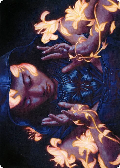 Blossoming Calm // Blossoming Calm, carta Magic di tipo Card // Card illustrata da Michael C. Hayes