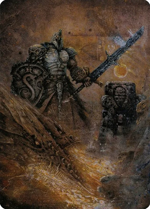 Dakkon, Shadow Slayer // Dakkon, Shadow Slayer, carta Magic di tipo Card // Card illustrata da Richard Kane Ferguson