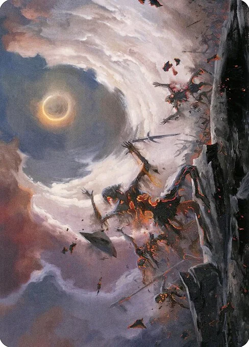 Damn // Damn, carta Magic di tipo Card // Card illustrata da Lucas Graciano