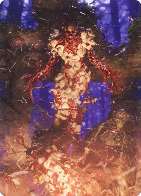 Grist, the Hunger Tide // Grist, the Hunger Tide, carta Magic di tipo Card // Card illustrata da Yongjae Choi