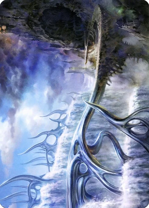 Mistvault Bridge // Mistvault Bridge, carta Magic di tipo Card // Card illustrata da Mathias Kollros