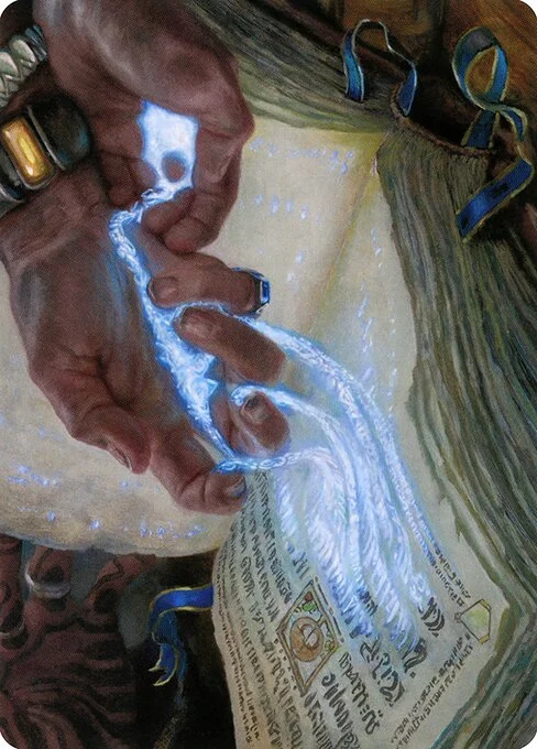 Mystic Redaction // Mystic Redaction, carta Magic di tipo Card // Card illustrata da Donato Giancola