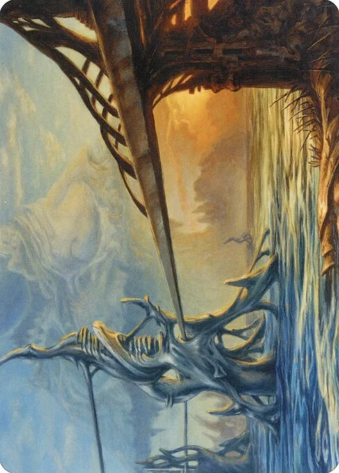 Razortide Bridge // Razortide Bridge, carta Magic di tipo Card // Card illustrata da Rob Alexander