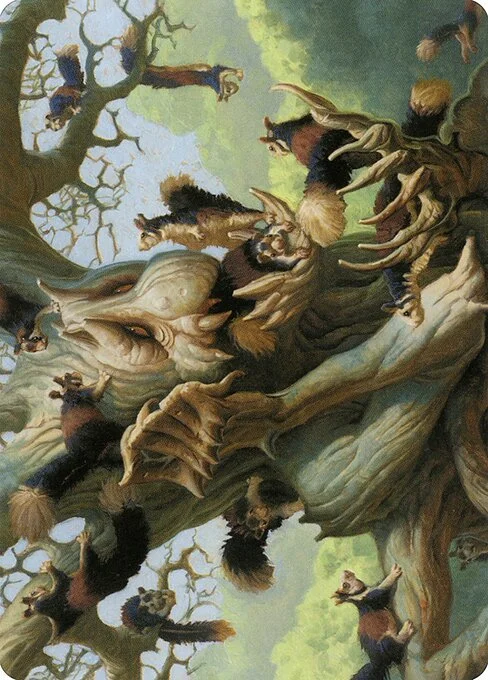 Scurry Oak // Scurry Oak, carta Magic di tipo Card // Card illustrata da Mark Zug