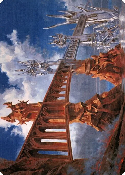 Silverbluff Bridge // Silverbluff Bridge, carta Magic di tipo Card // Card illustrata da Joseph Meehan