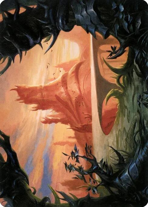 Slagwoods Bridge // Slagwoods Bridge, carta Magic di tipo Card // Card illustrata da Lucas Graciano