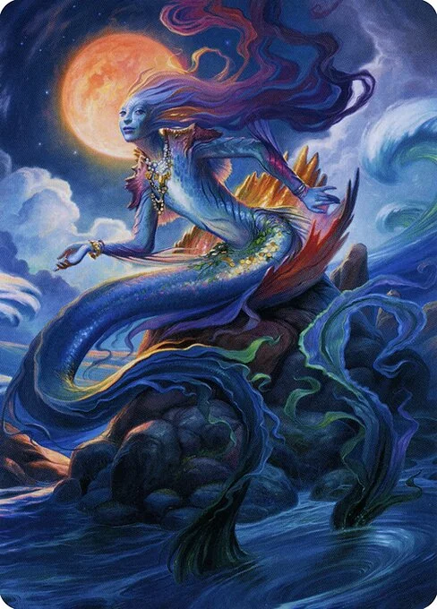 Svyelun of Sea and Sky // Svyelun of Sea and Sky, carta Magic di tipo Card // Card illustrata da Howard Lyon