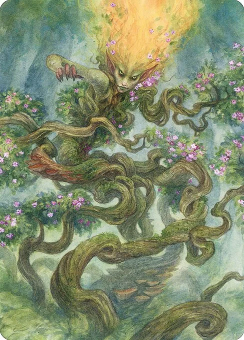 Titania, Protector of Argoth // Titania, Protector of Argoth, carta Magic di tipo Card // Card illustrata da Iris Compiet