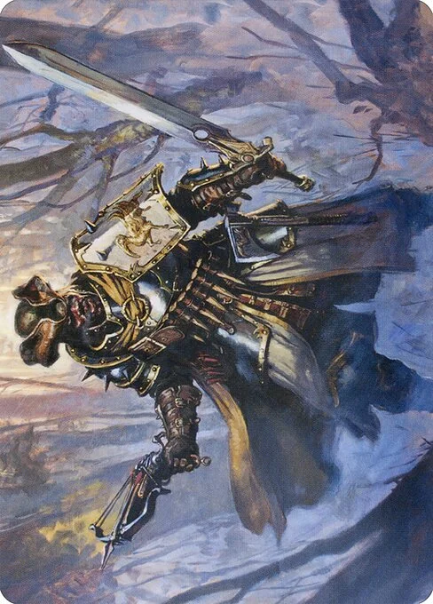Brutal Cathar // Brutal Cathar, carta Magic di tipo Card // Card illustrata da Karl Kopinski