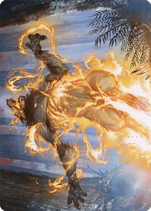 Burn the Accursed // Burn the Accursed, carta Magic di tipo Card // Card illustrata da David Auden Nash