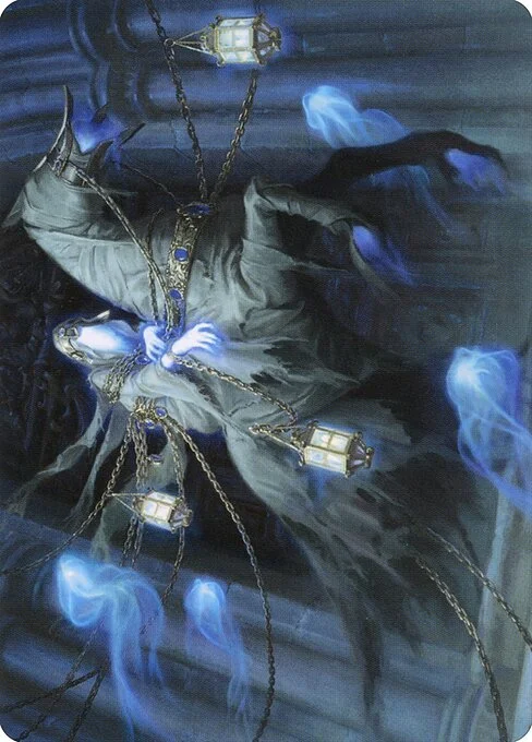 Patrician Geist // Patrician Geist, carta Magic di tipo Card // Card illustrata da Marta Nael