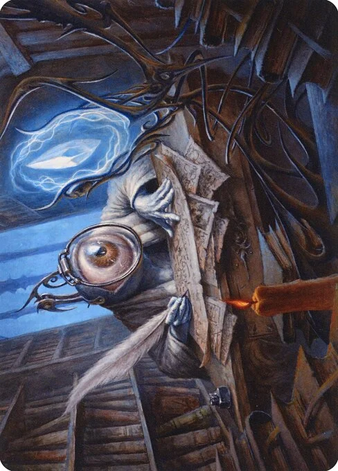 Unblinking Observer // Unblinking Observer, carta Magic di tipo Card // Card illustrata da Filip Burburan