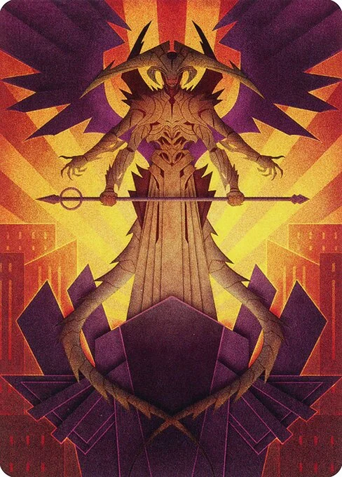 Atraxa, Praetors' Voice // Atraxa, Praetors' Voice, carta Magic di tipo Card // Card illustrata da Justin Hernandez & Alexis Hernandez