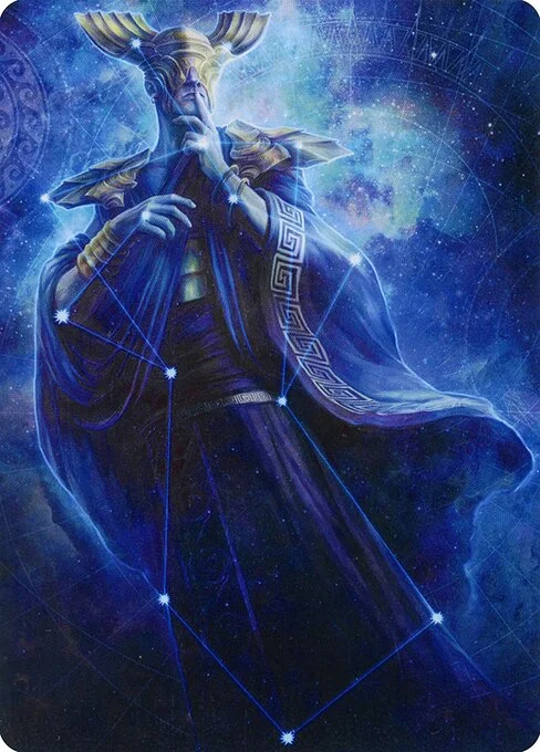 Atris, Oracle of Half-Truths // Atris, Oracle of Half-Truths, carta Magic di tipo Card // Card illustrata da Jason A. Engle