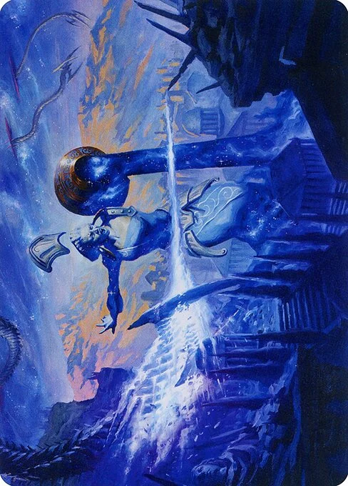 Ephara, Ever-Sheltering // Ephara, Ever-Sheltering, carta Magic di tipo Card // Card illustrata da Johan Grenier