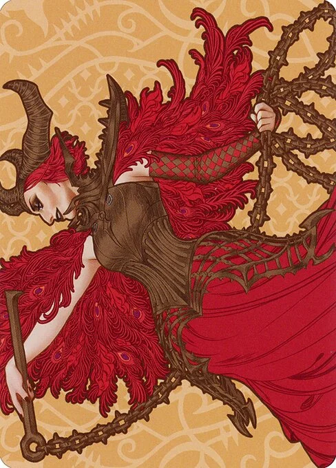 Judith, the Scourge Diva // Judith, the Scourge Diva, carta Magic di tipo Card // Card illustrata da Benjamin Ee
