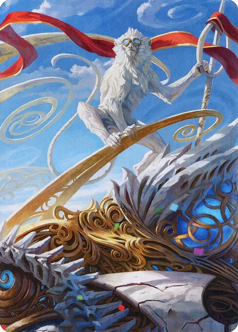 Ragavan, Nimble Pilferer // Ragavan, Nimble Pilferer, carta Magic di tipo Card // Card illustrata da Magali Villeneuve
