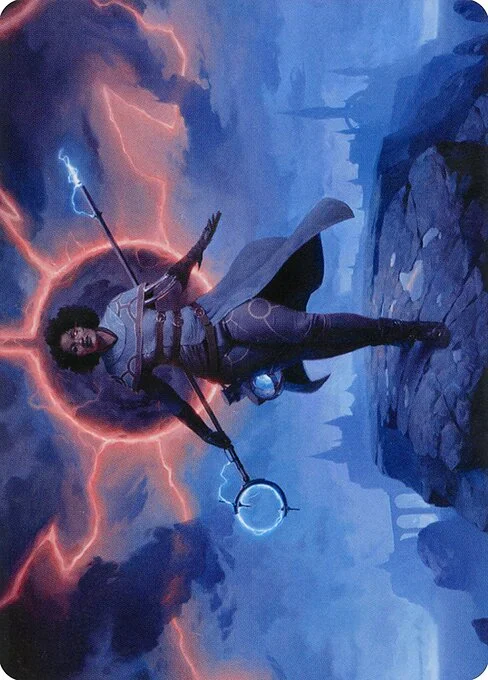 Rona, Herald of Invasion // Rona, Herald of Invasion, carta Magic di tipo Card // Card illustrata da Victor Adame Minguez