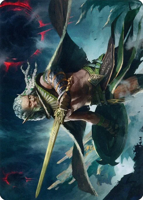 Serpent-Blade Assailant // Serpent-Blade Assailant, carta Magic di tipo Card // Card illustrata da Durion