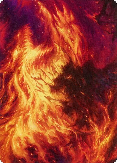 Stoke the Flames // Stoke the Flames, carta Magic di tipo Card // Card illustrata da Liiga Smilshkalne