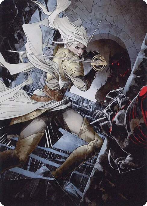 Thalia, Guardian of Thraben // Thalia, Guardian of Thraben, carta Magic di tipo Card // Card illustrata da Joshua Alvarado