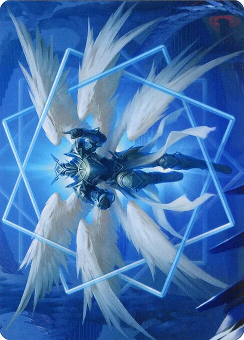 Vertex Paladin // Vertex Paladin, carta Magic di tipo Card // Card illustrata da Fajareka Setiawan