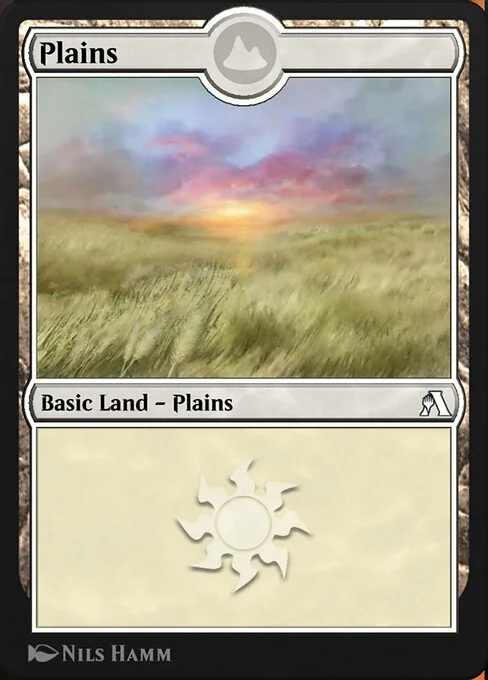 Plains, carta Magic di tipo Basic Land — Plains illustrata da Nils Hamm