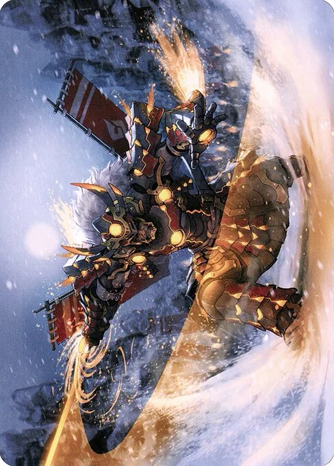 Asari Captain // Asari Captain, carta Magic di tipo Card // Card illustrata da Inuchiyo Meimaru