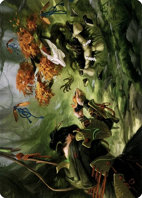 Commune with Spirits // Commune with Spirits, carta Magic di tipo Card // Card illustrata da Aurore Folny