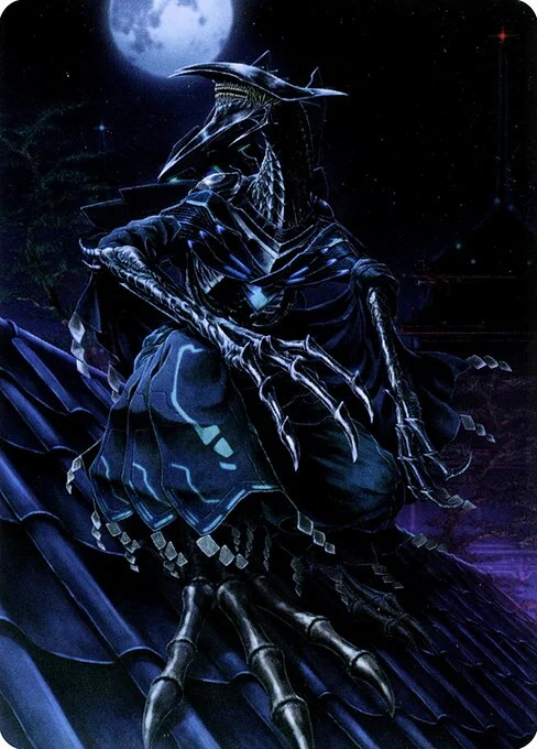 Jin-Gitaxias, Progress Tyrant // Jin-Gitaxias, Progress Tyrant, carta Magic di tipo Card // Card illustrata da Ai Nanahira