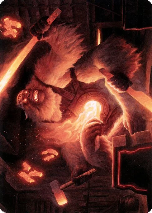 Kami of Industry // Kami of Industry, carta Magic di tipo Card // Card illustrata da Chris Rahn