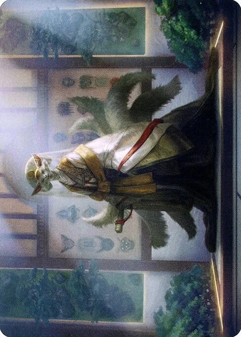 Light-Paws, Emperor's Voice // Light-Paws, Emperor's Voice, carta Magic di tipo Card // Card illustrata da Randy Vargas