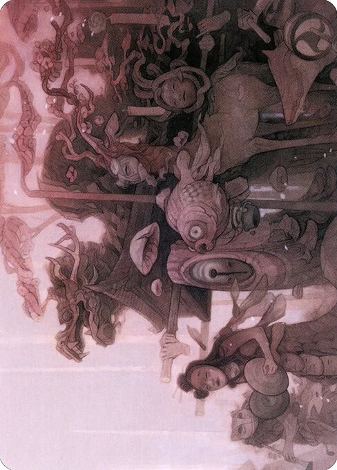 March of Burgeoning Life // March of Burgeoning Life, carta Magic di tipo Card // Card illustrata da Wylie Beckert