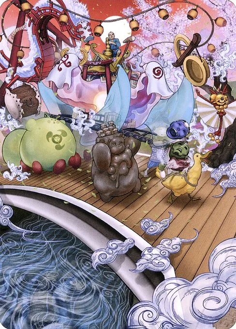 March of Otherworldly Light // March of Otherworldly Light, carta Magic di tipo Card // Card illustrata da Gozz