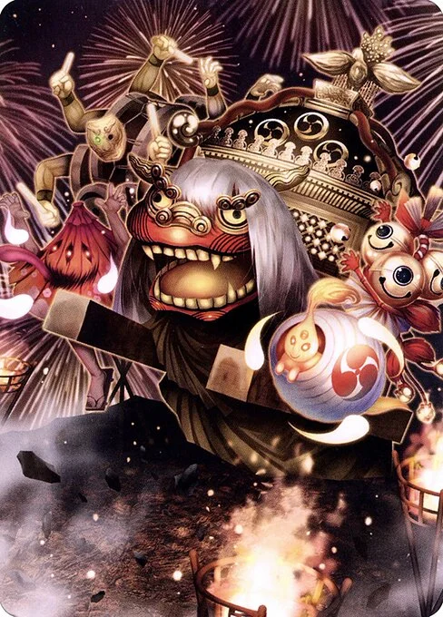 March of Reckless Joy // March of Reckless Joy, carta Magic di tipo Card // Card illustrata da Miyaki Hajime