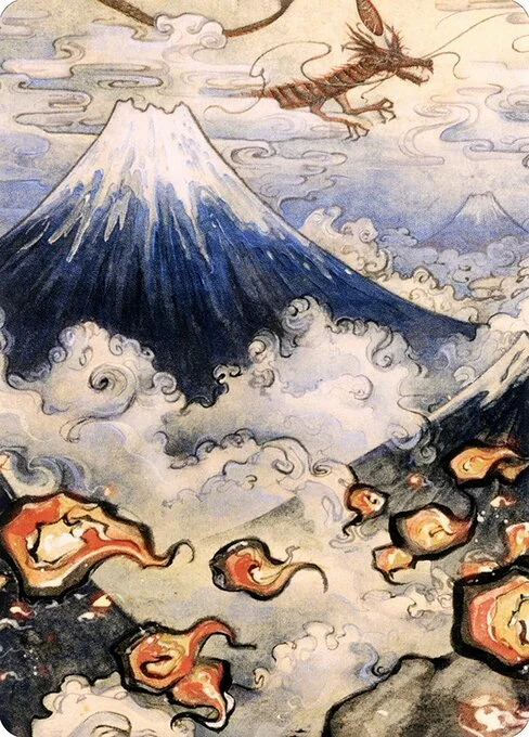 Mountain // Mountain, carta Magic di tipo Card // Card illustrata da Ayami Nakashima