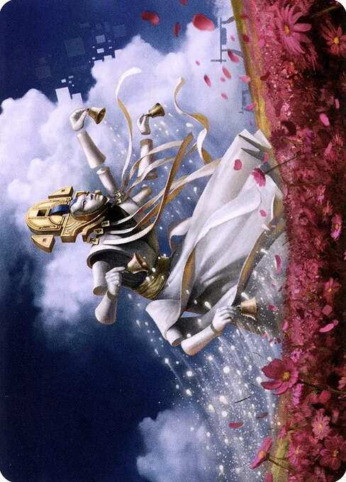Myojin of Blooming Dawn // Myojin of Blooming Dawn, carta Magic di tipo Card // Card illustrata da Yigit Koroglu