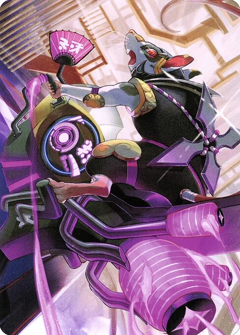 Nashi, Moon Sage's Scion // Nashi, Moon Sage's Scion, carta Magic di tipo Card // Card illustrata da Yoshiya