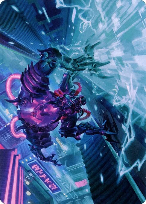 Surgehacker Mech // Surgehacker Mech, carta Magic di tipo Card // Card illustrata da Wisnu Tan