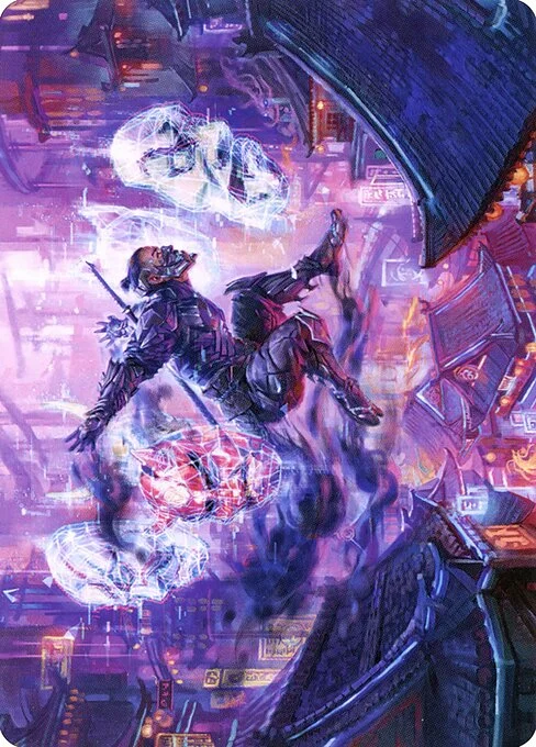 Thousand-Faced Shadow // Thousand-Faced Shadow, carta Magic di tipo Card // Card illustrata da Ekaterina Burmak
