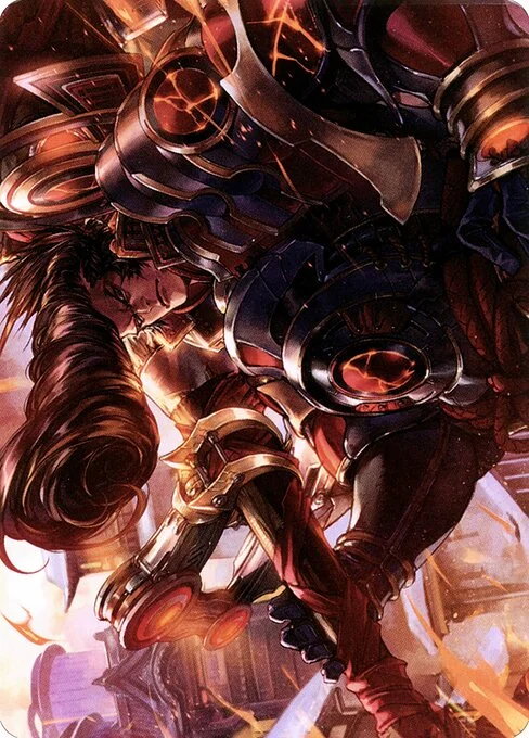 Upriser Renegade // Upriser Renegade, carta Magic di tipo Card // Card illustrata da Maji