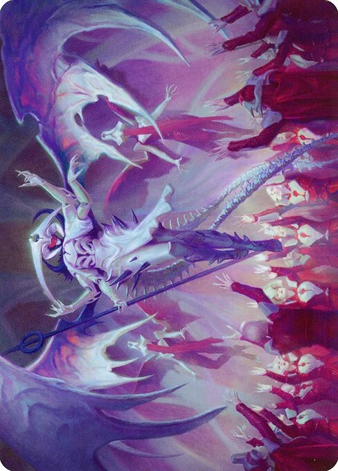 Atraxa, Grand Unifier // Atraxa, Grand Unifier, carta Magic di tipo Card // Card illustrata da Marta Nael