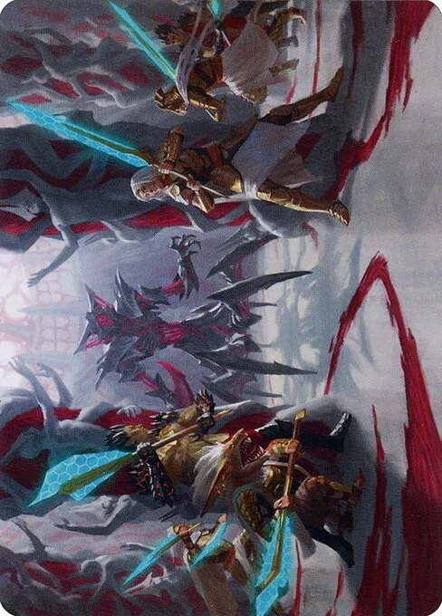 Goldwardens' Gambit // Goldwardens' Gambit, carta Magic di tipo Card // Card illustrata da Manuel Castañón