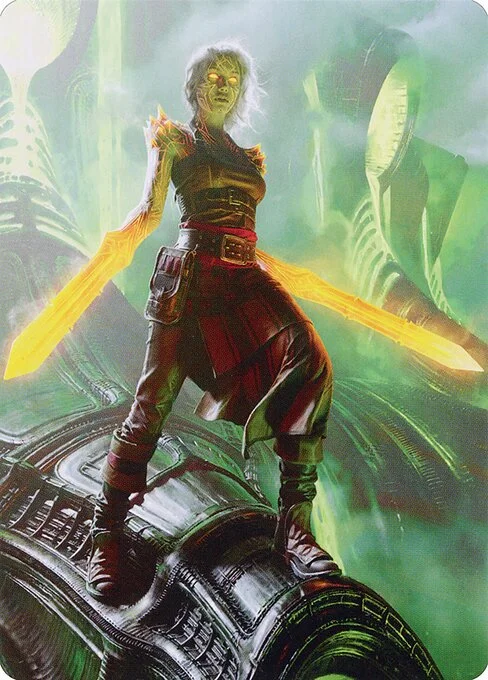 Nahiri, the Unforgiving // Nahiri, the Unforgiving, carta Magic di tipo Card // Card illustrata da Chase Stone