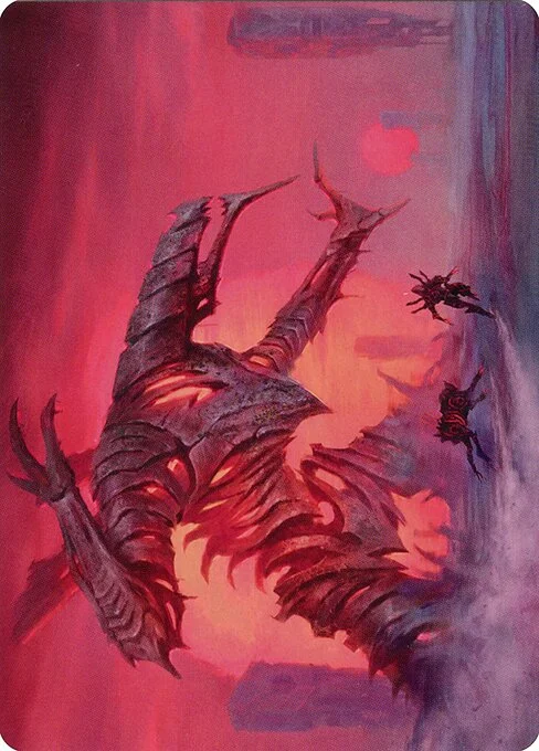 Red Sun's Twilight // Red Sun's Twilight, carta Magic di tipo Card // Card illustrata da Julian Kok Joon Wen